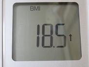 BMI=18.5